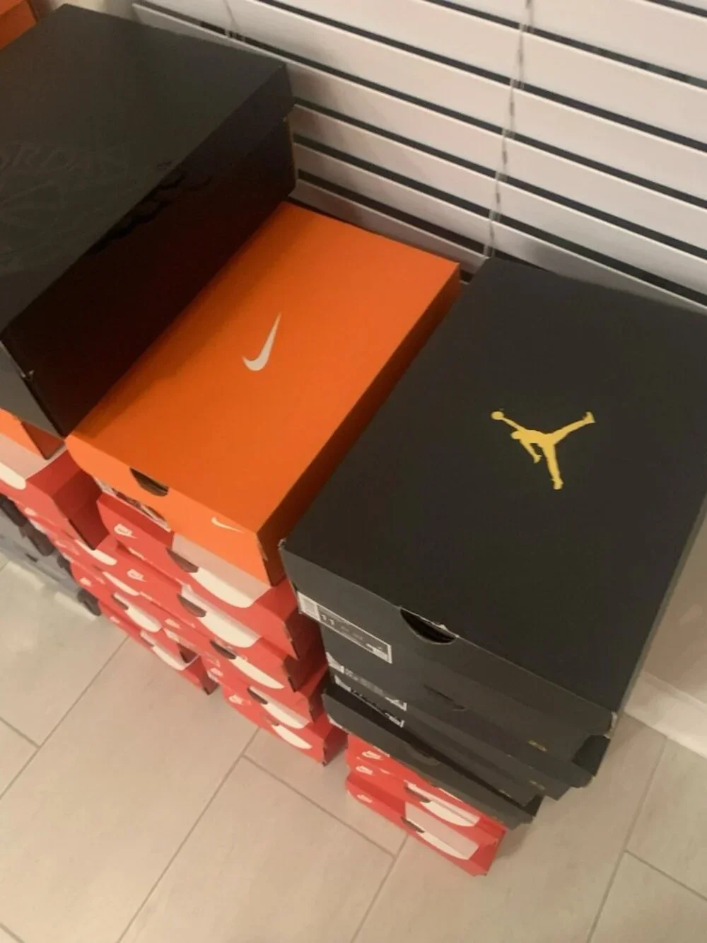 Nike And Jordan Empty Boxes